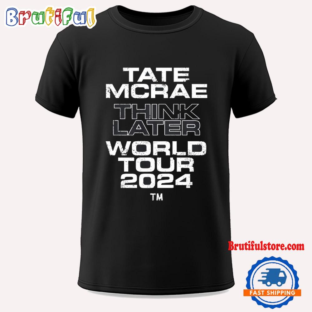 Tate Mcrae T8 World Tour 2024 Vintage T Shirt