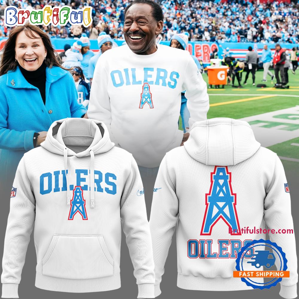 Tennessee Titans Football Team NFL Billy White Shoes Johnson’s Hoodie