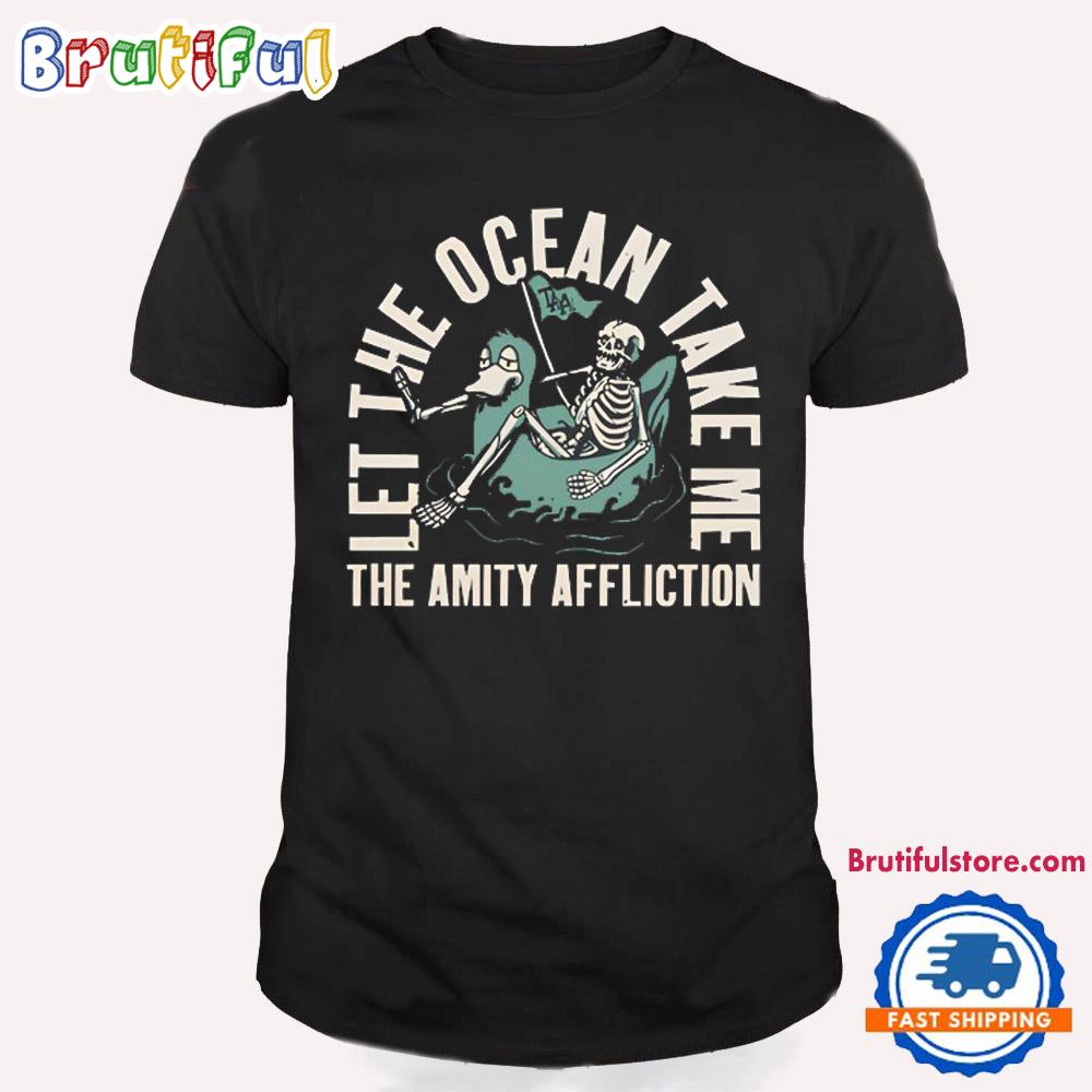 The Amity Affliction Let The Ocean Take Me Mermaid T Shirt