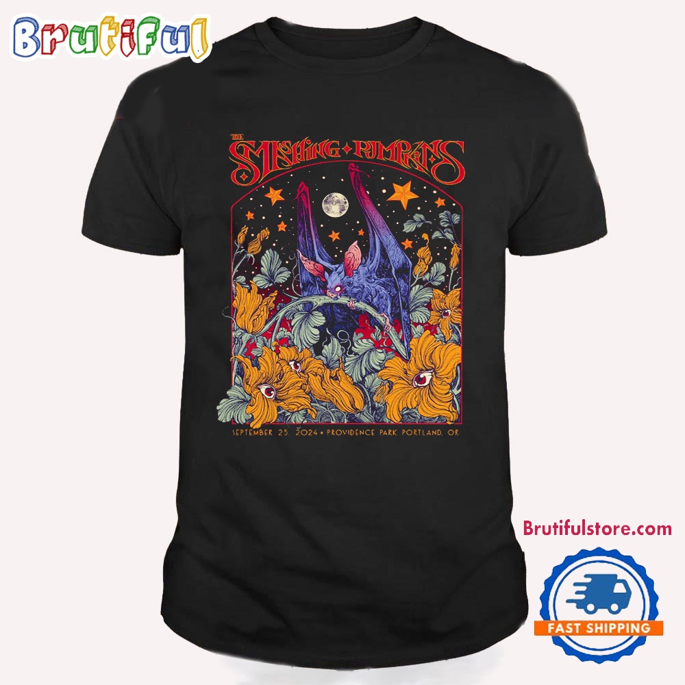 The Smashing Pumpkins September 25 2024 Providence Park Portland OR Concert Tour T Shirt jgq9uo.jpg