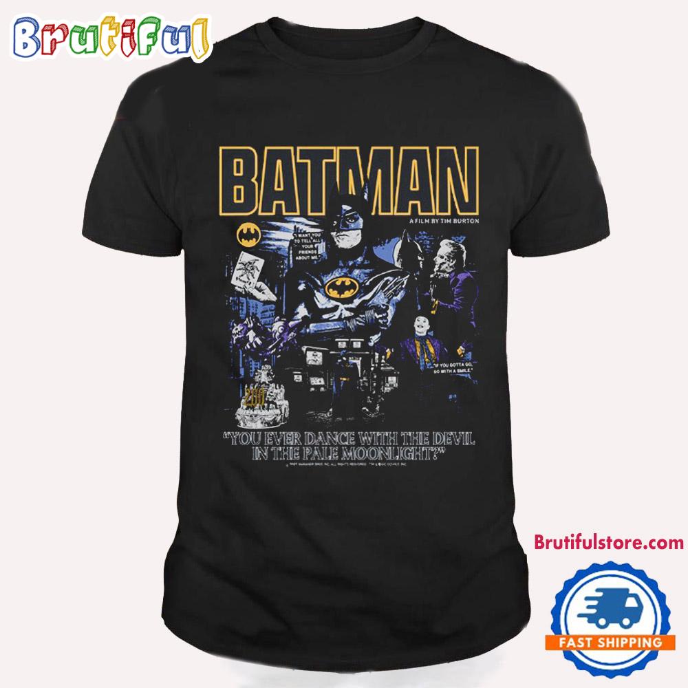 Batman Movie Pale Moonlight New T Shirt