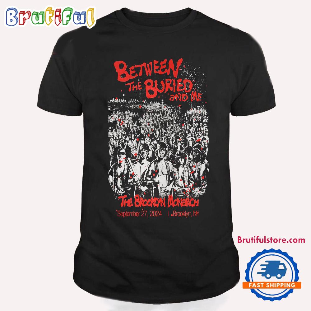 Between The Buried And Me September 27 2024 Brooklyn NY Vintage T Shirt