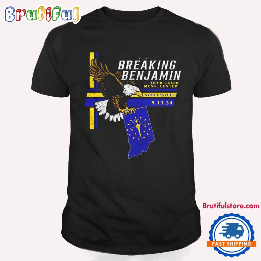 Breaking Benjamin September 13 2024 At Noblesville IN T Shirt