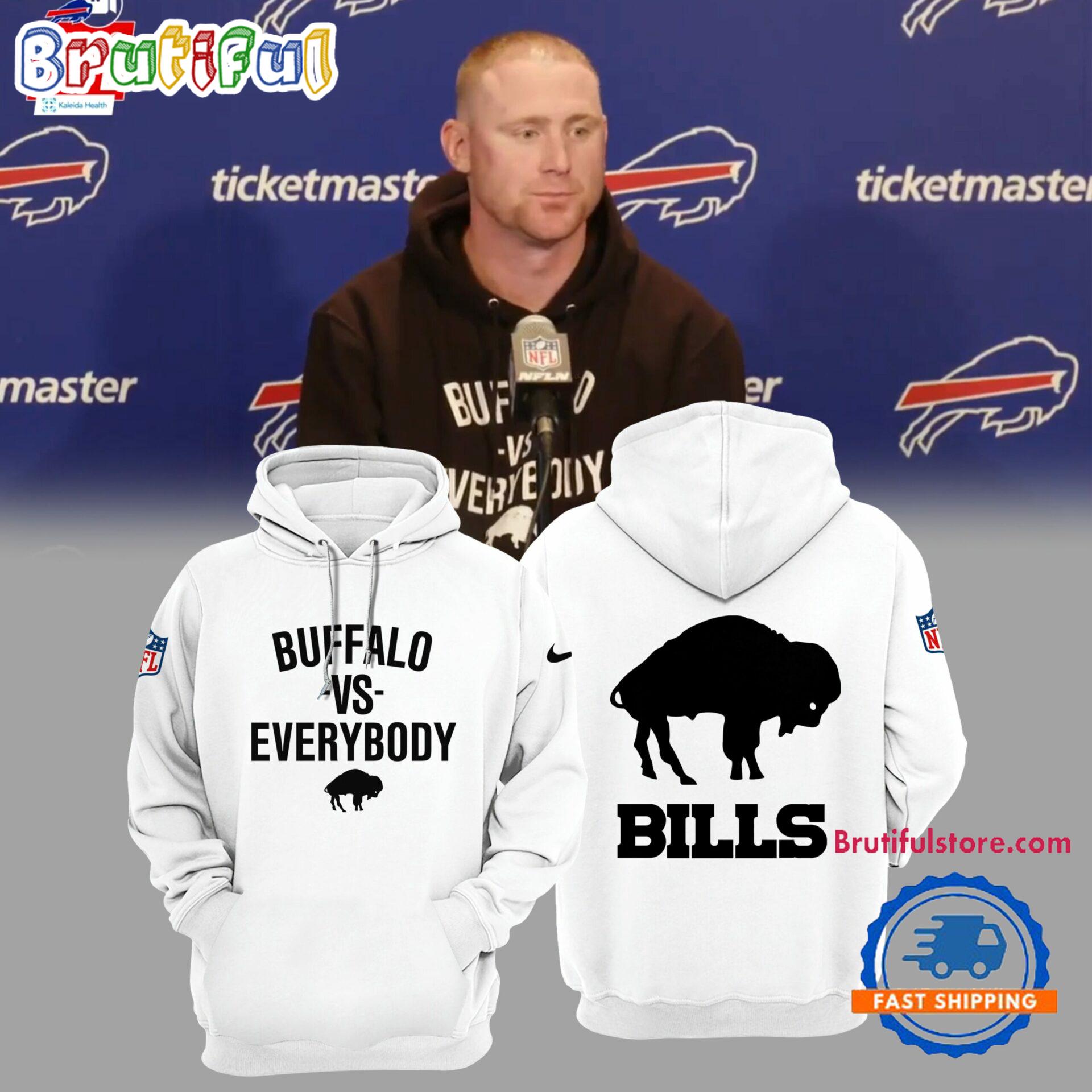 Buffalo Bills vs Everybody 2024 Hoodie Shirt