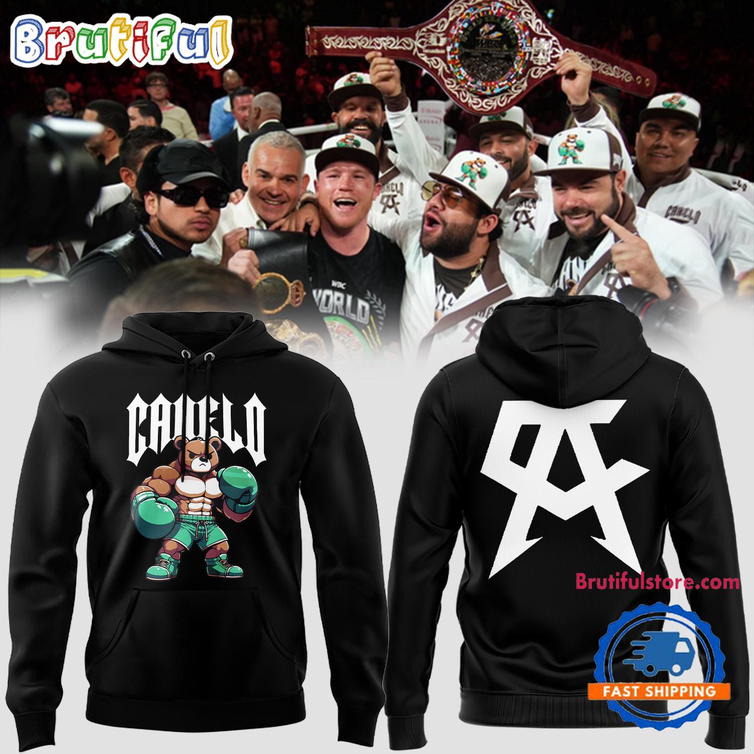 Canelo Alvarez Hoodie, Canelo Bear All OVer Print Hoodie