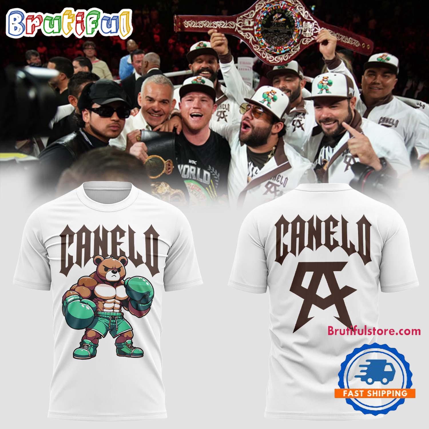 Canelo Alvarez Shirt, Canelo Bear 3D Shirt