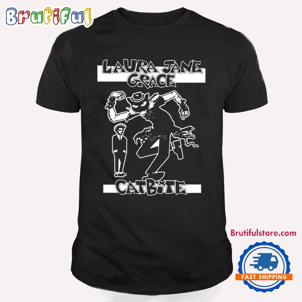 Catbite Band Laura Jane Grace x Catbite OP IVY 2024 Vintage T Shirt