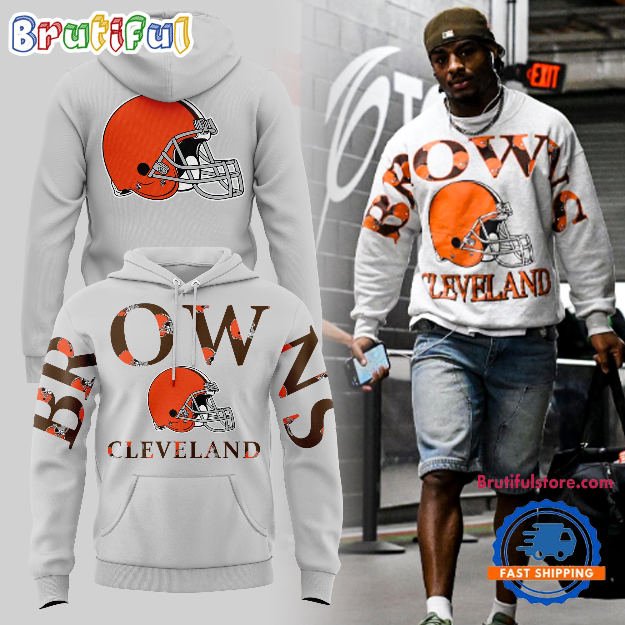 Cleveland Browns 2024 NFL Season Football Team New Hoodie