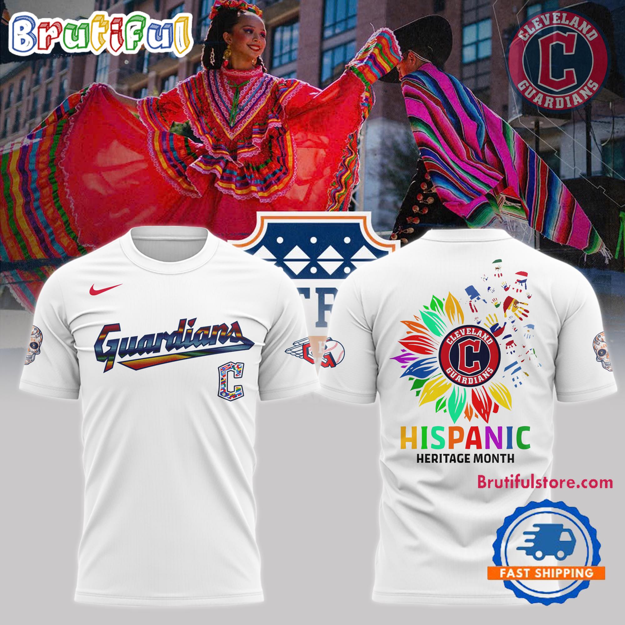 Cleveland Guardians Hispanic Heritage Month 2024 T Shirt