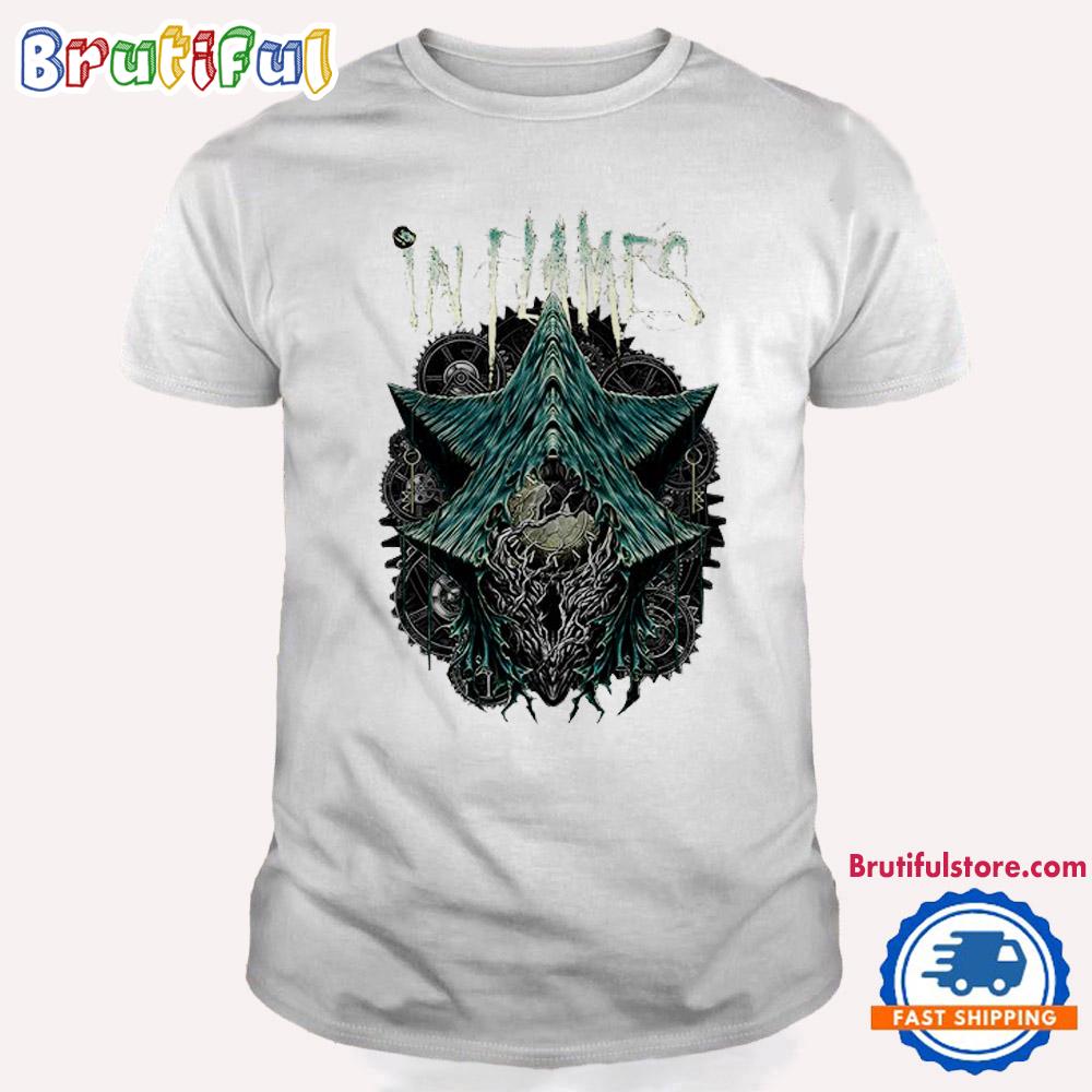 In Flames The Wheels Turn T Shirt