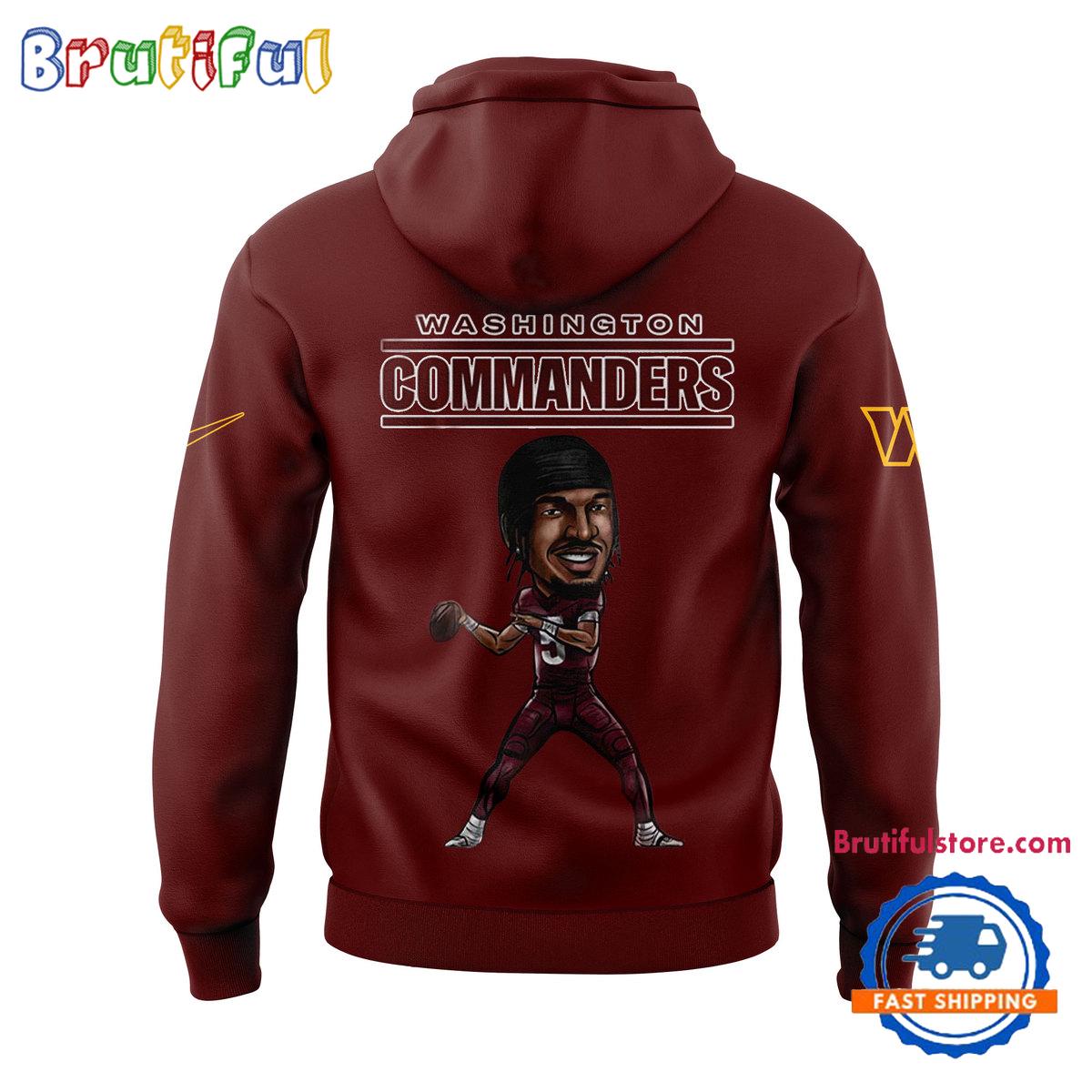 Jayden Daniels Washington Commanders Pops Hoodie Shirt