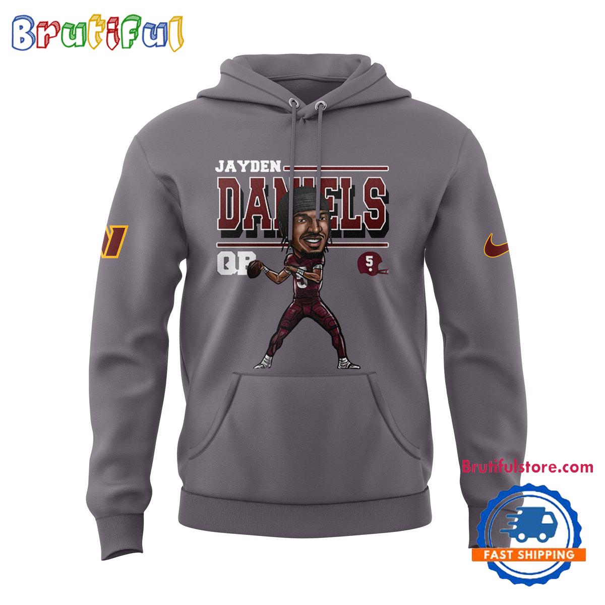 Jayden Daniels Washington Commanders Pops Hoodie