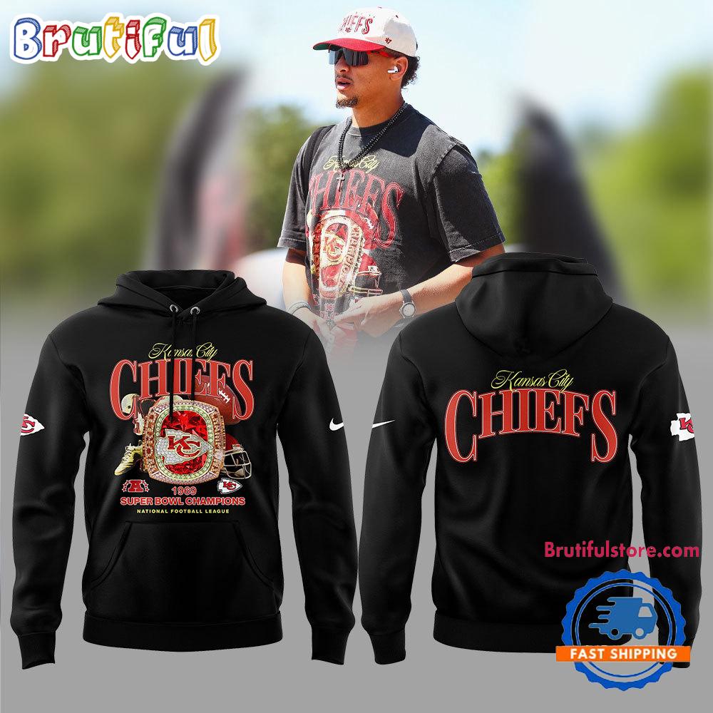 Kansas City Chiefs NFL 1969 Super Bowl Champions Design Hoodie