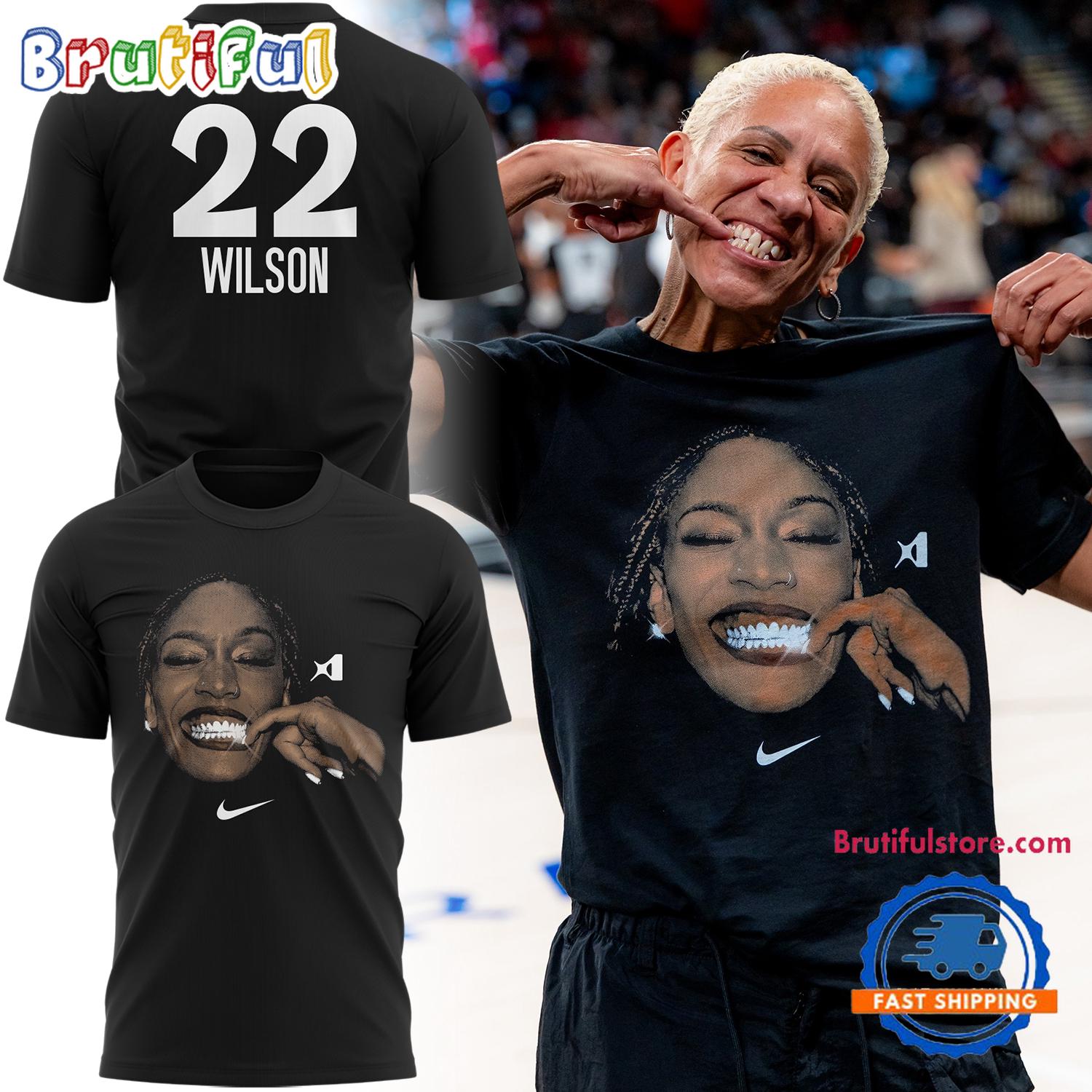 Las Vegas Aces A’ja Wilson WNBA 2024 MVP 3D Shirt