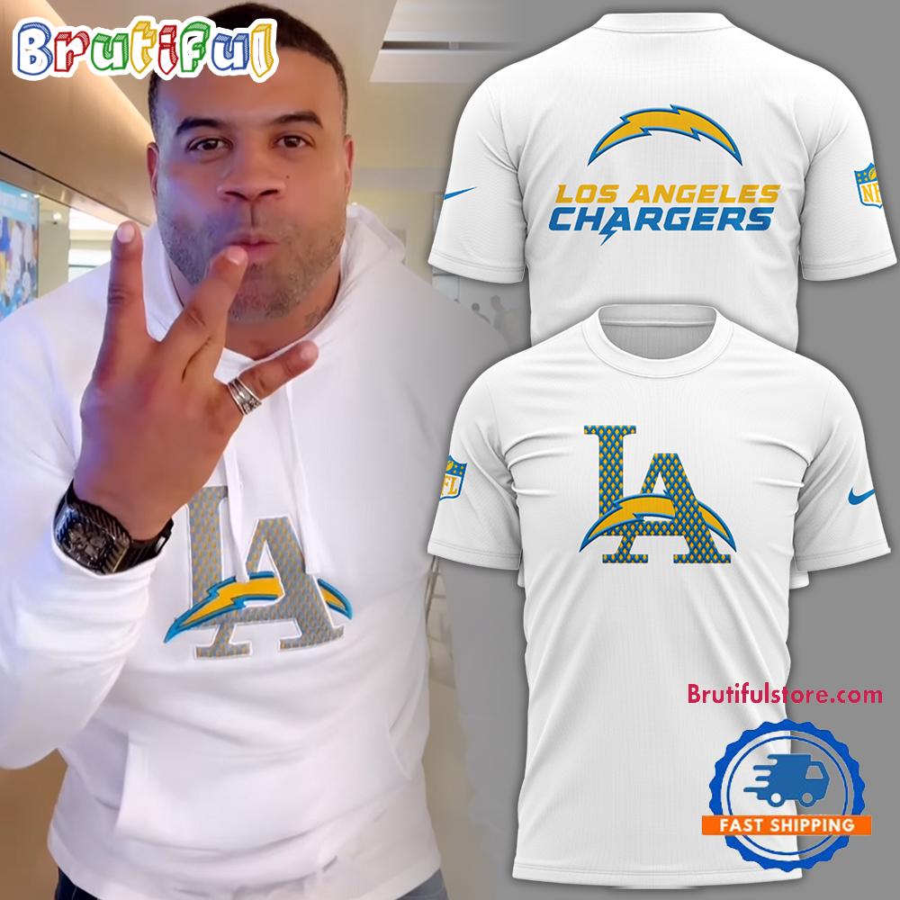 Los Angeles Chargers NFL 2024 New White T Shirt