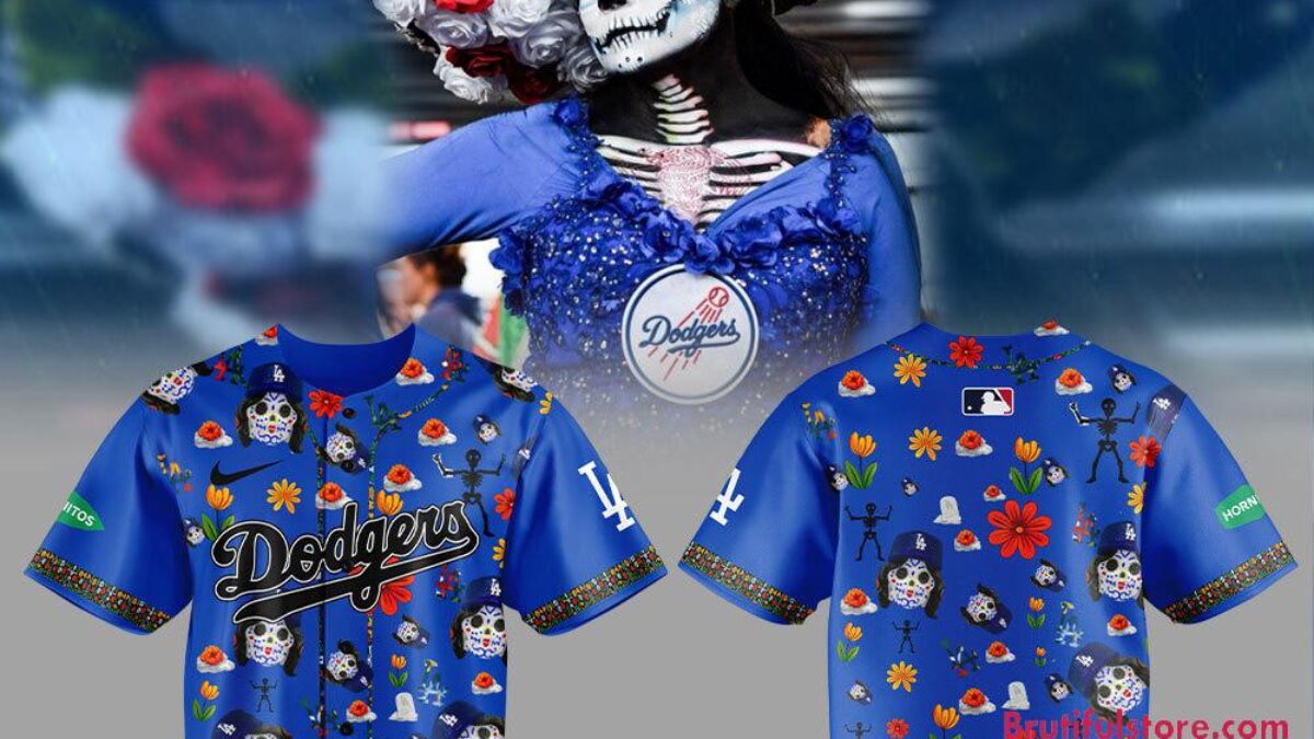 Los Angeles Dodgers Dia De Los 2024 Jersey Shirt