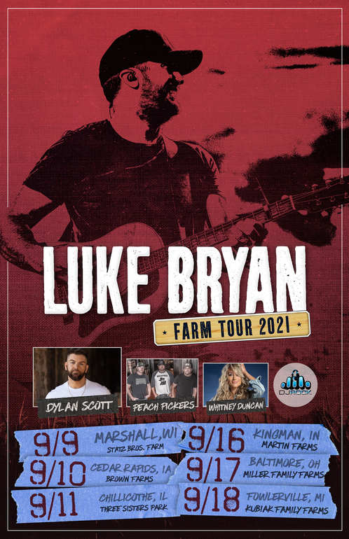 Luke Bryan Farm Tour 2024 Dates An Unforgettable Celebration of Country Music and Rural Life