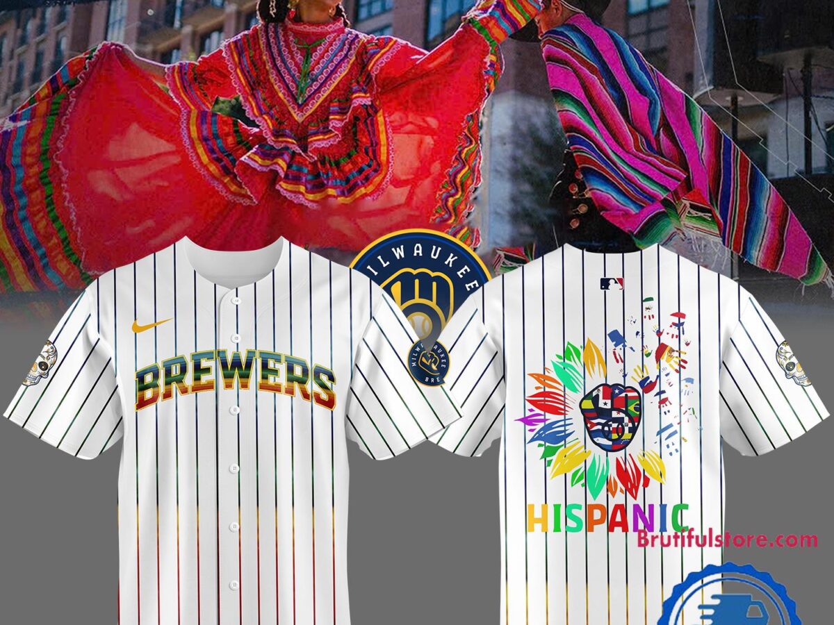 Milwaukee Brewers Happy Hispanic Heritage Month 2024 Baseball Jersey
