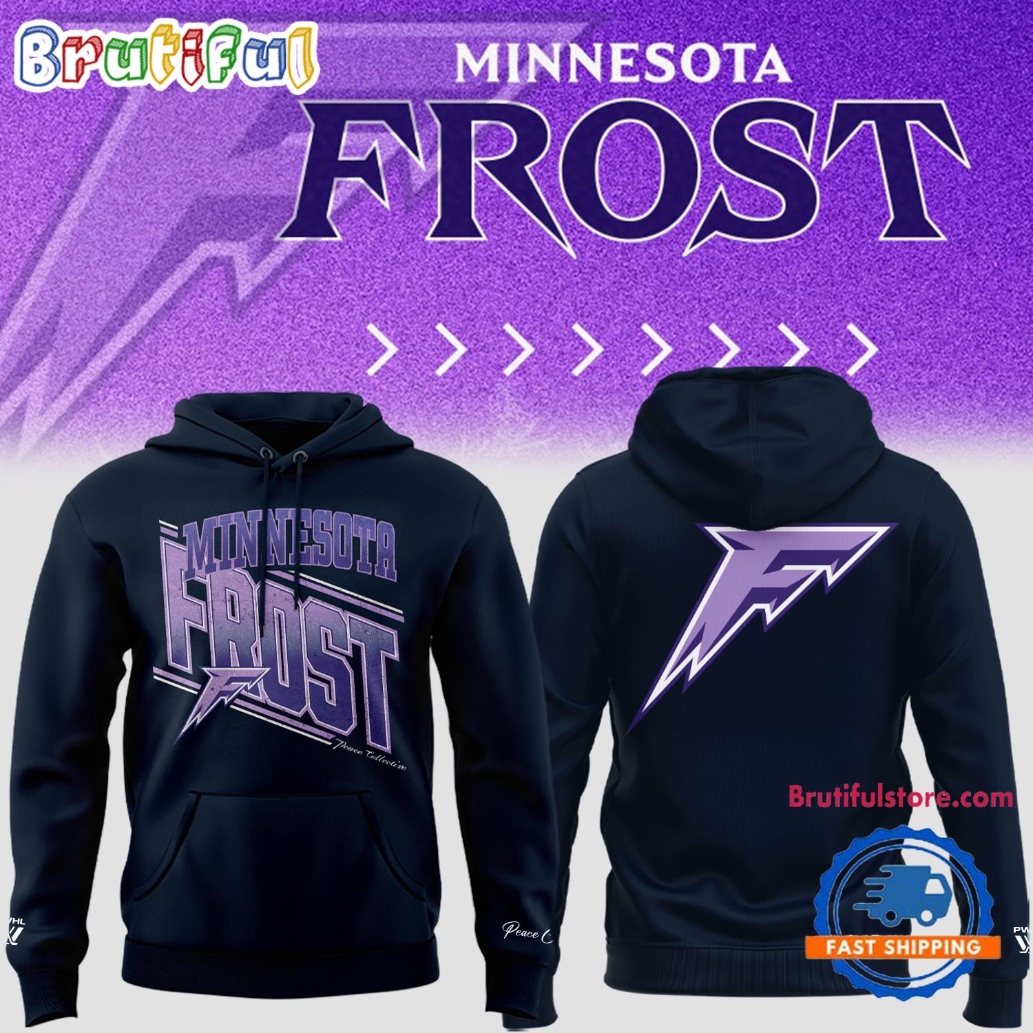 Minnesota Frost PWHL Women's Hockey League Hoodie