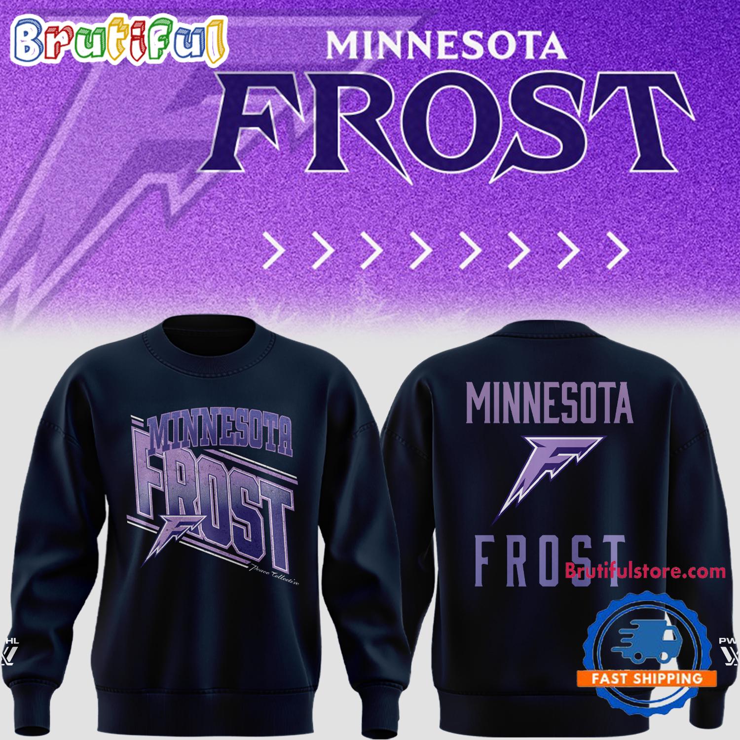 Minnesota Frost PWHL Women's Hockey League Sweatshirt