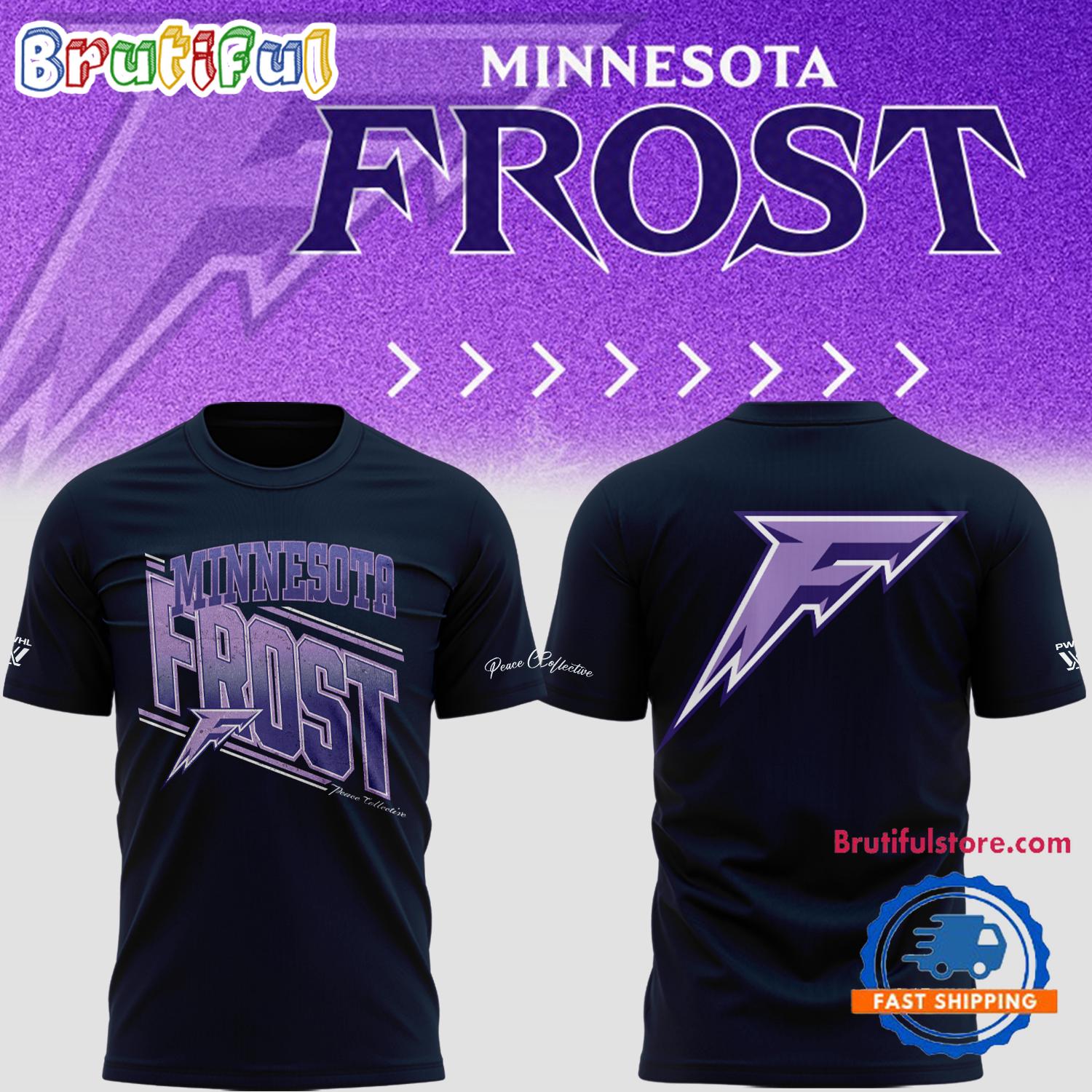 Minnesota Frost PWHL Women's Hockey League T Shirt