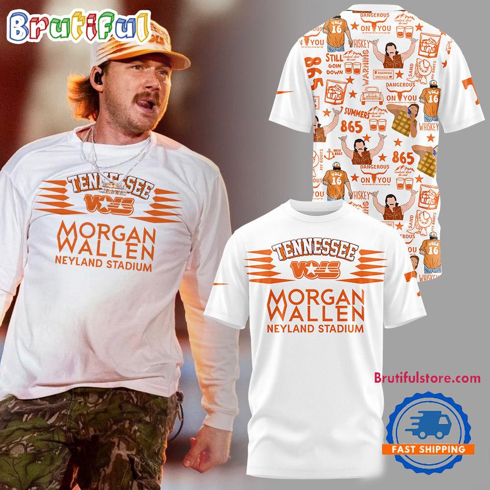 Morgan Wallen Live Knoxville Tennessee Volunteers Sept 20-22 2024 T Shirt