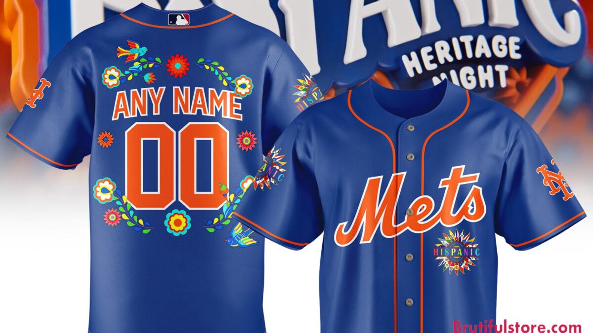New York Mets Hispanic Heritage Night Custom Jersey Shirt