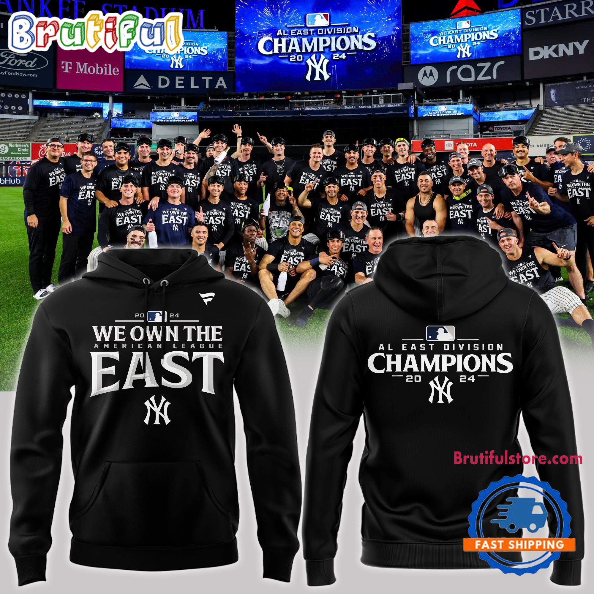 New York Yankees Special 2024 AL East Division Champions Hoodie