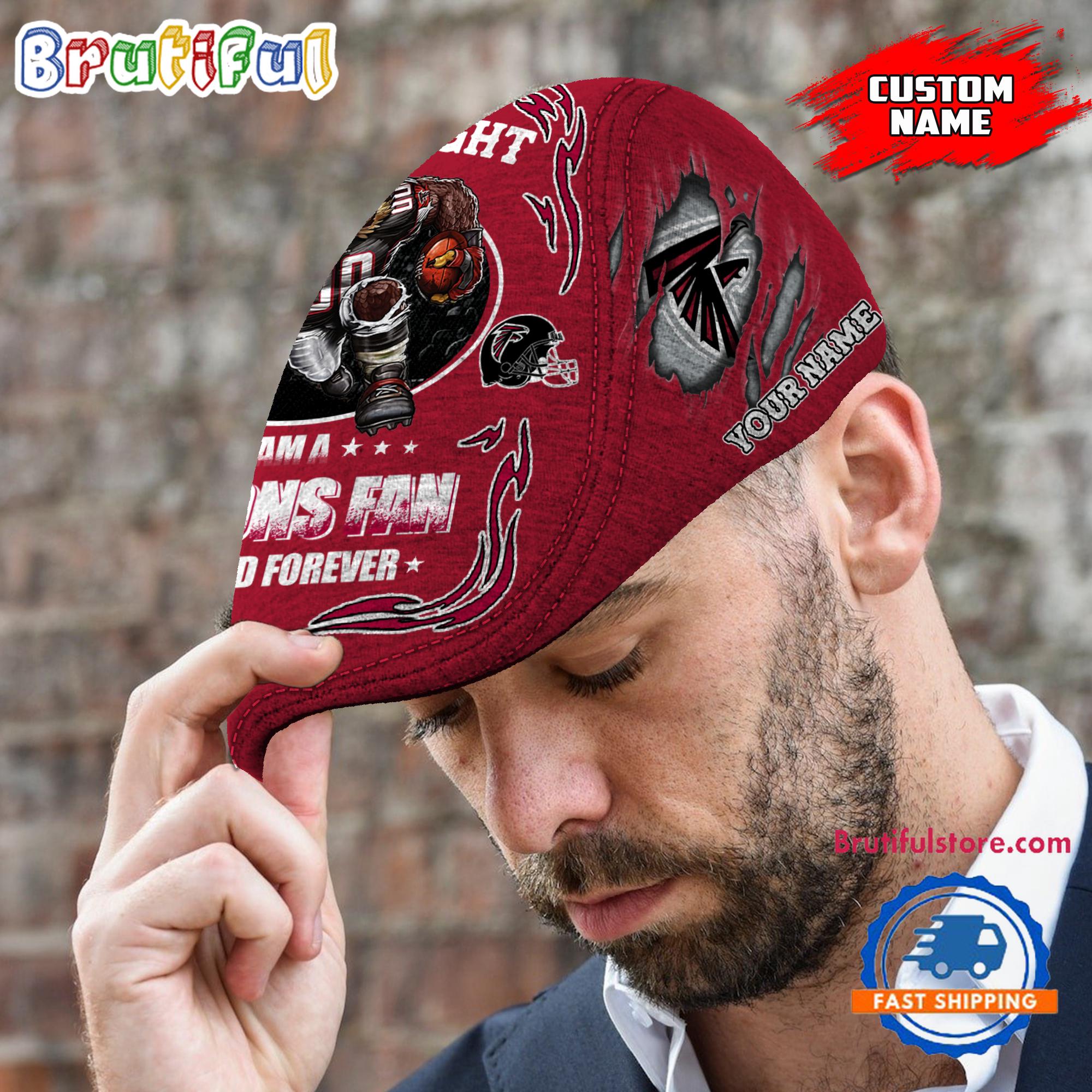 NFL Atlanta Falcons Mascot Football Fans Custom Jeff Cap