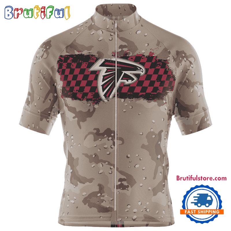 NFL Atlanta Falcons Special Desert Camo Cycling Jersey