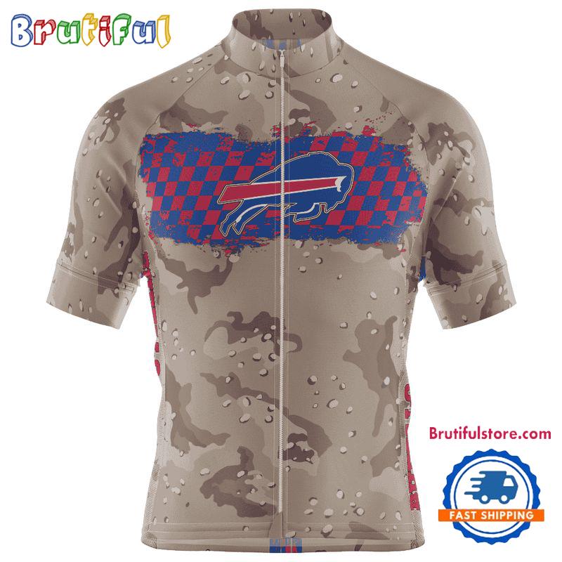 NFL Buffalo Bills Special Desert Camo Cycling Jersey