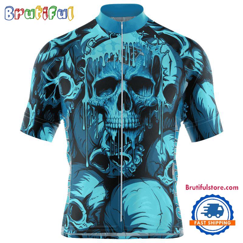 NFL Carolina Panthers Special Skull Design Cycling Jersey