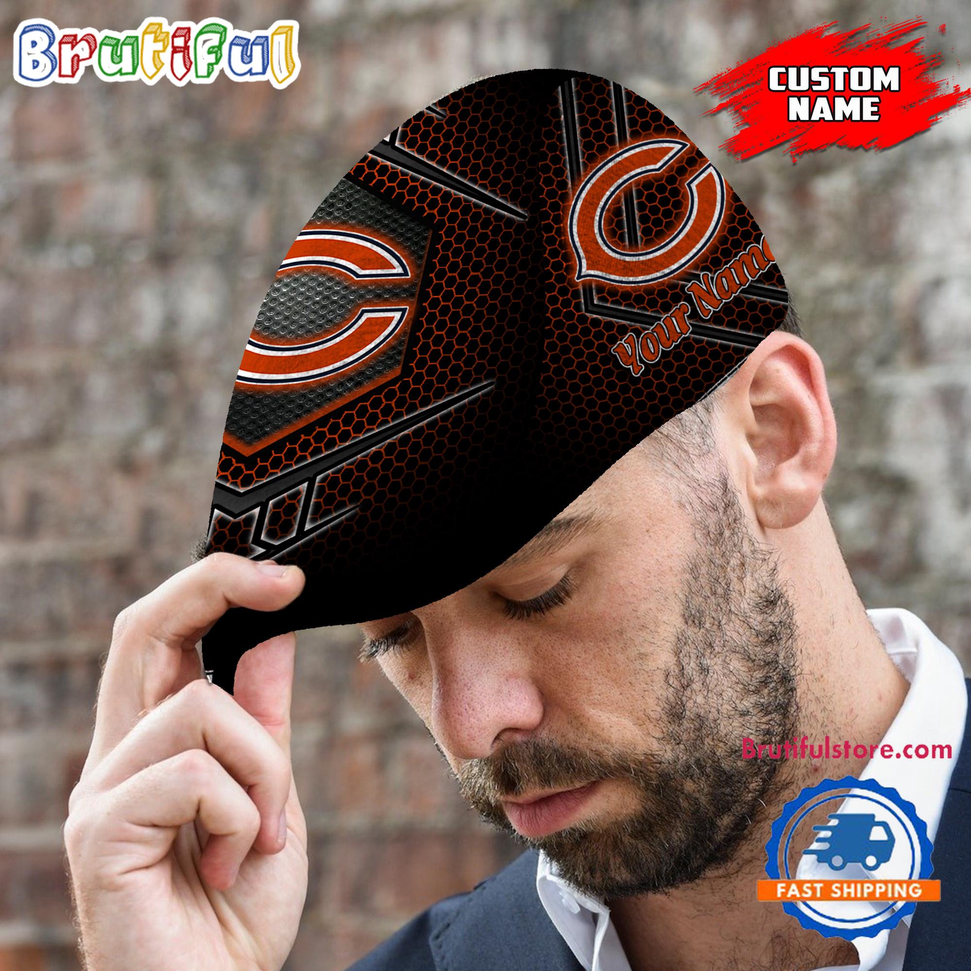 NFL Chicago Bears Classic Jeff Cap, Football Team Versatile Jeff Cap