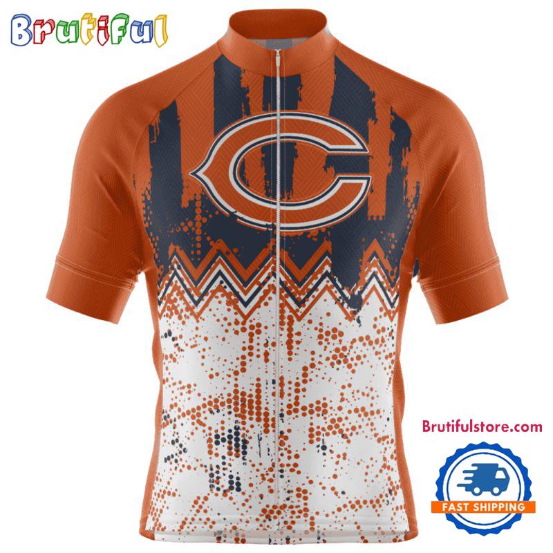 NFL Chicago Bears Special Polka Dot Cycling Jersey
