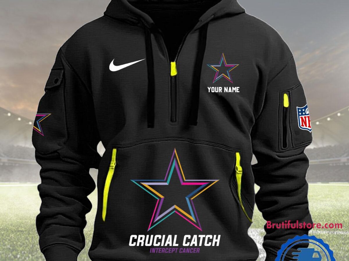 NFL Dallas Cowboys 2024 NFL Crucial Catch Custom New Hoodie