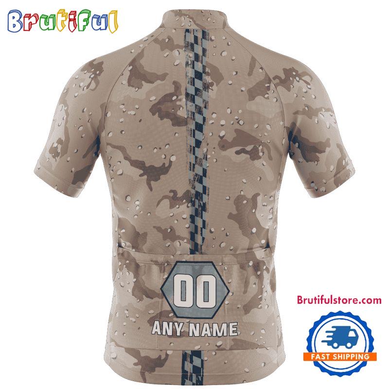 NFL Dallas Cowboys Special Desert Camo Cycling Jersey, Custom Football Jersey Shirt