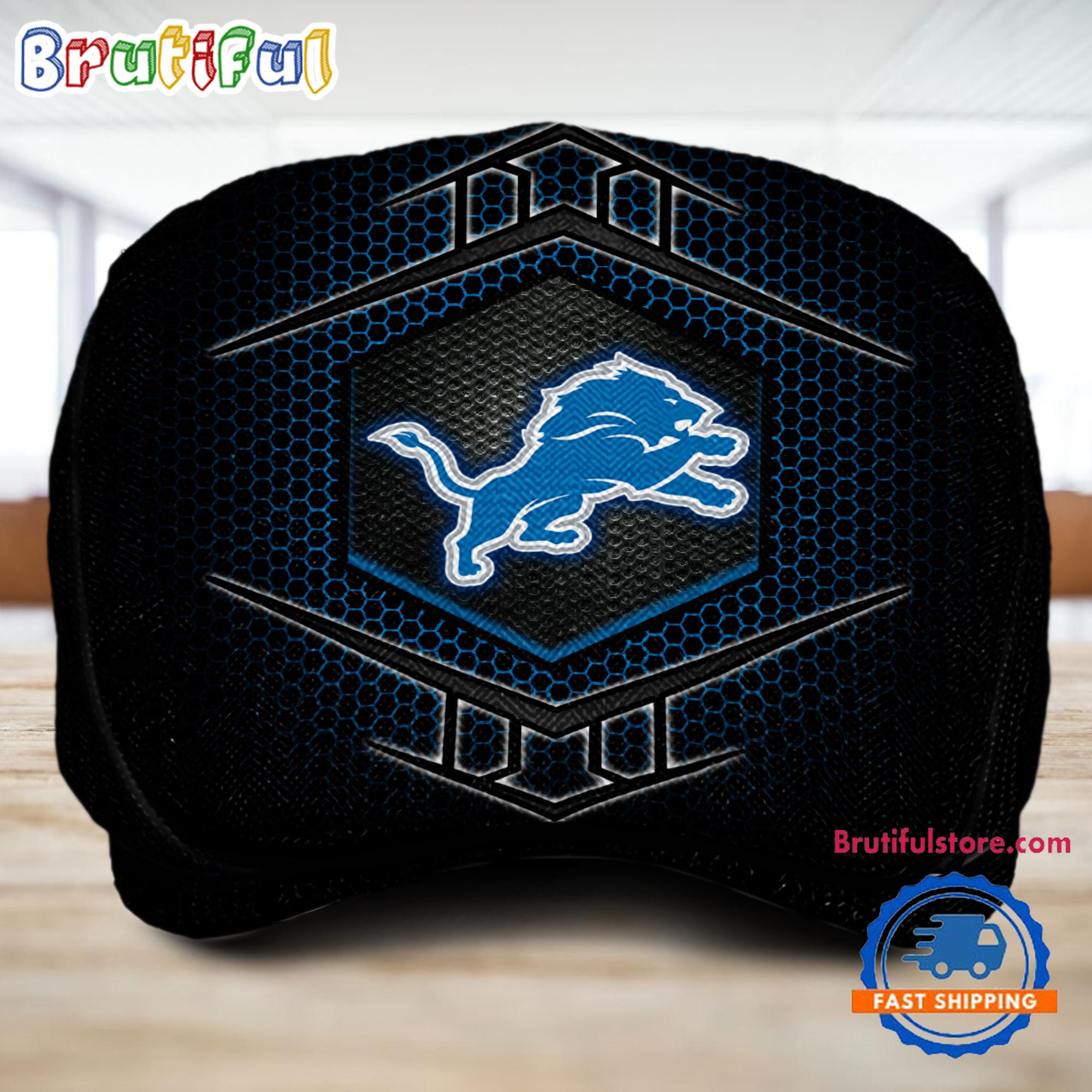 NFL Detroit Lions Classic Jeff Cap, Football Team Versatile Jeff Cap