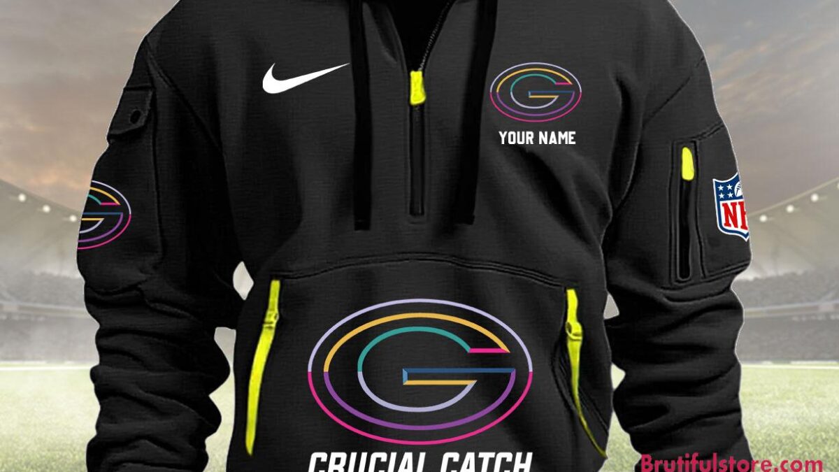 NFL Green Bay Packers 2024 NFL Crucial Catch Custom New Hoodie