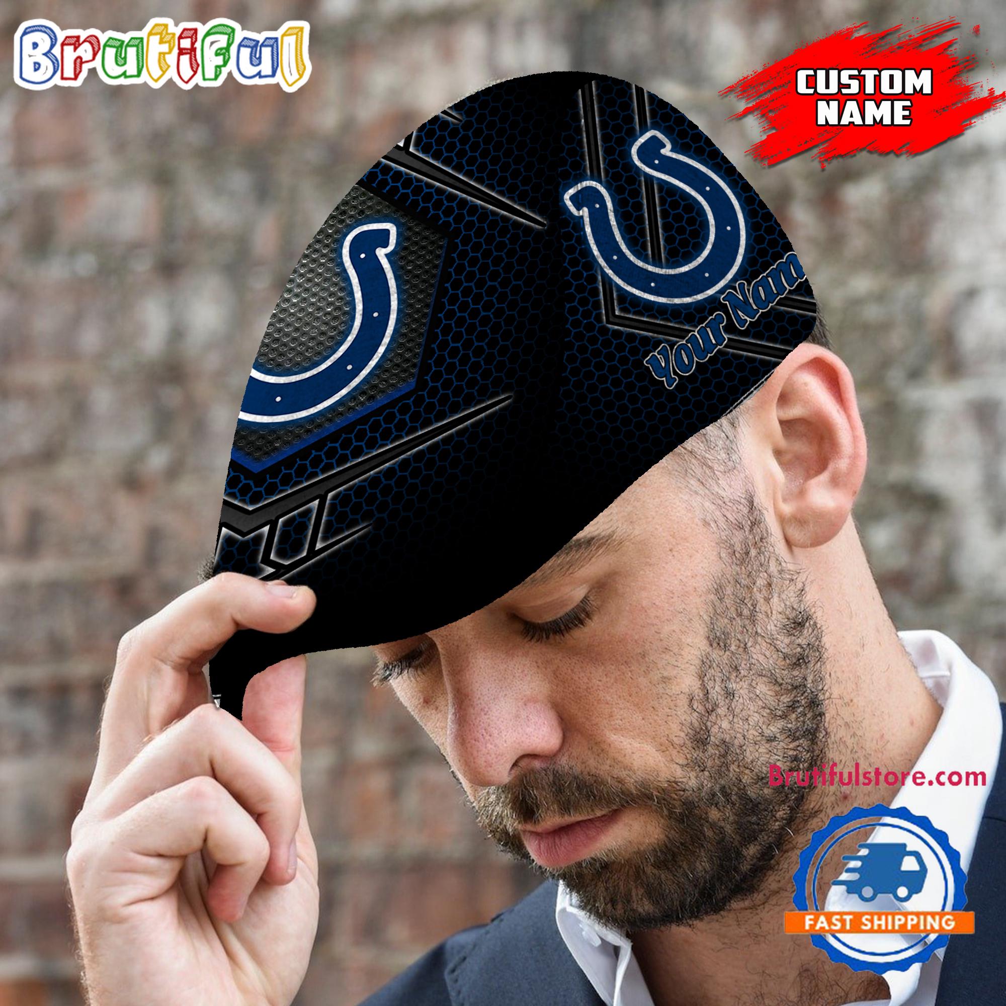 NFL Indianapolis Colts Classic Jeff Cap, Football Team Versatile Jeff Cap