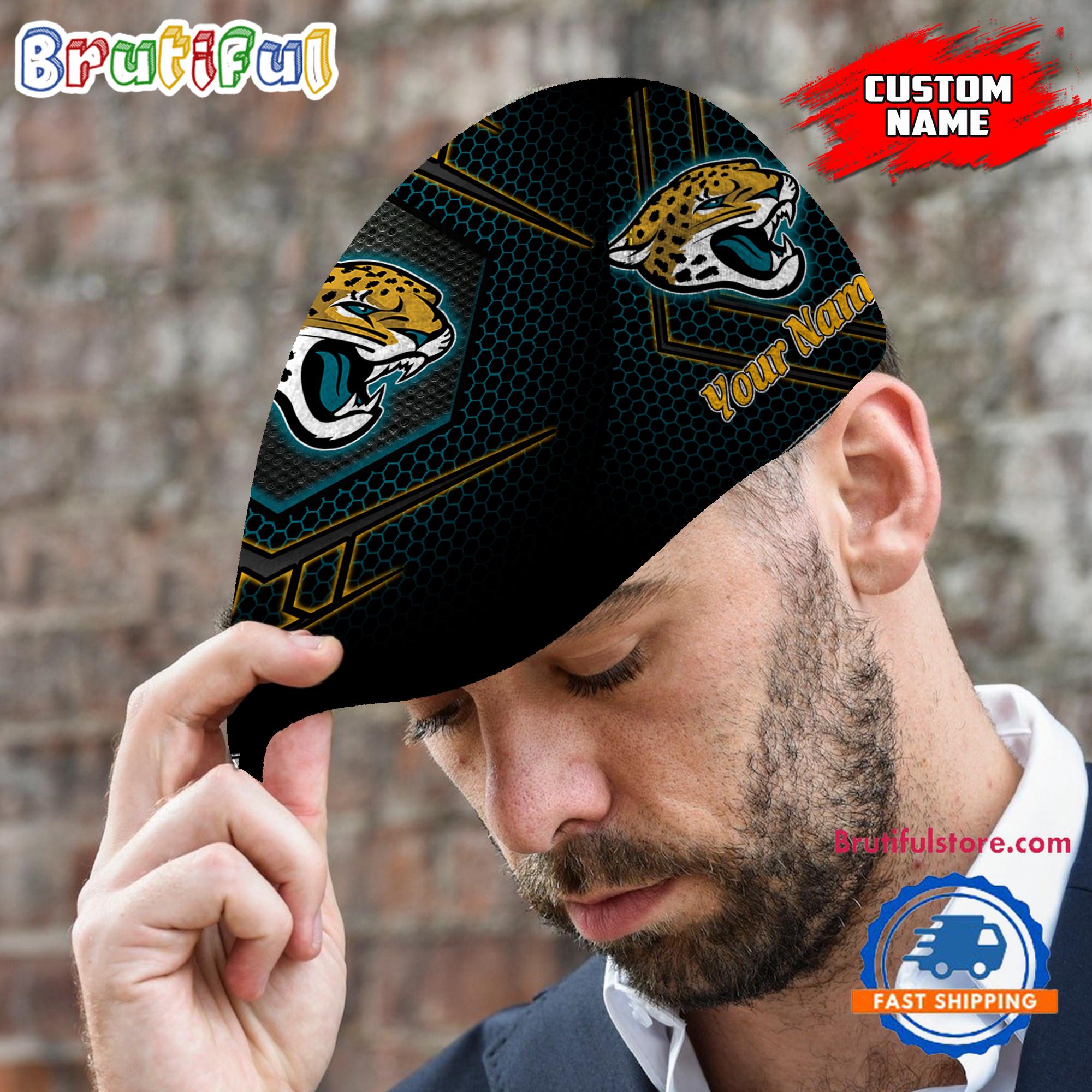 NFL Jacksonville Jaguars Classic Jeff Cap, Football Team Versatile Jeff Cap