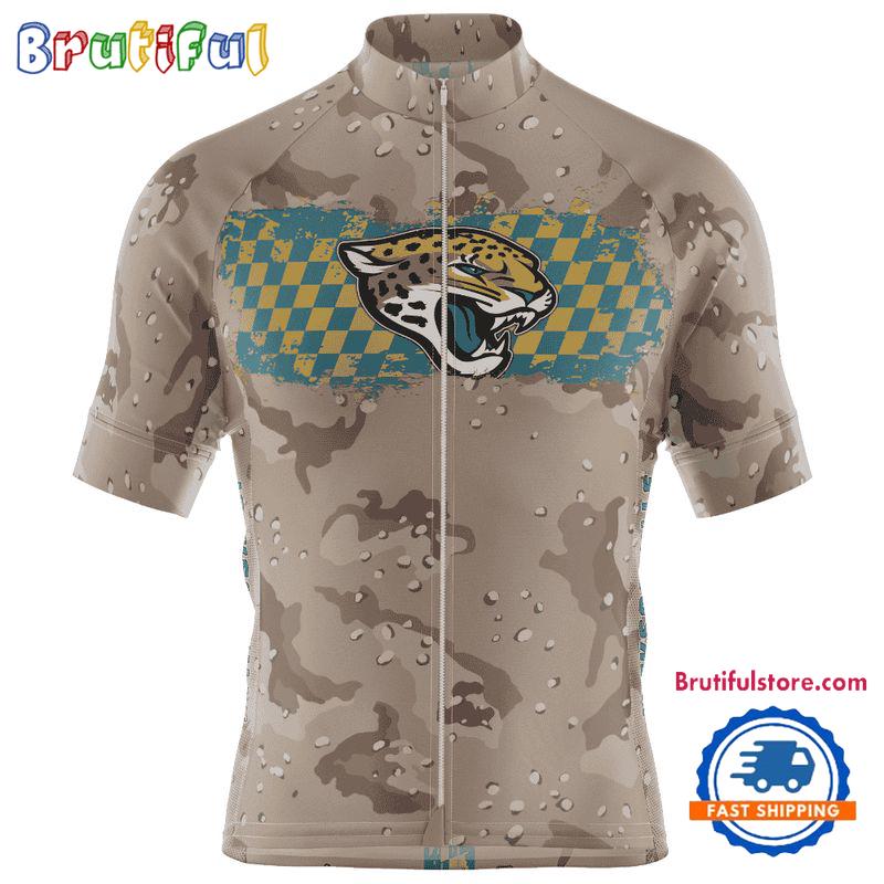 NFL Jacksonville Jaguars Special Desert Camo Cycling Jersey