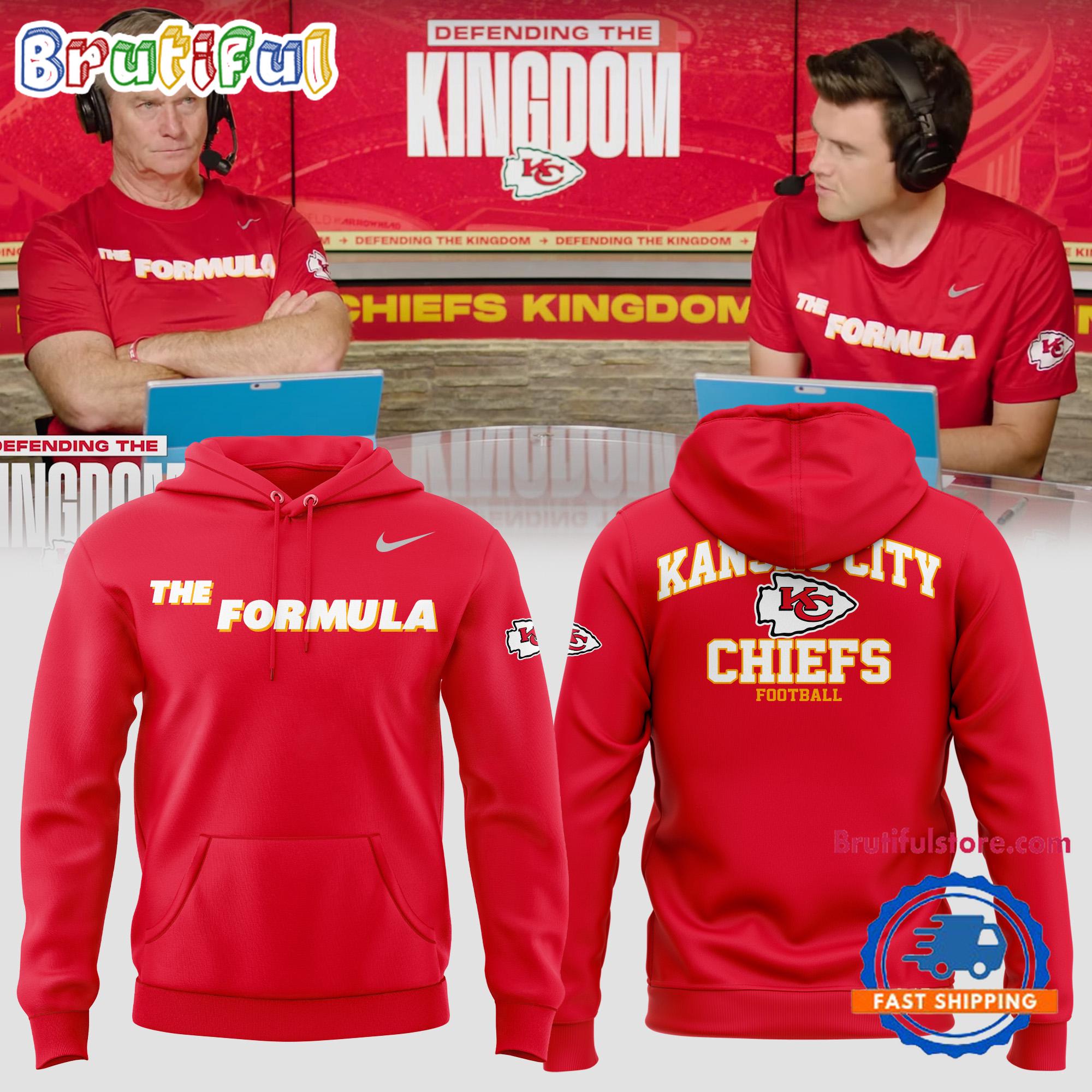 NFL Kansas City Chiefs Football The Formula Hoodie