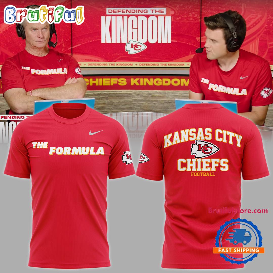 NFL Kansas City Chiefs Football The Formula T Shirt