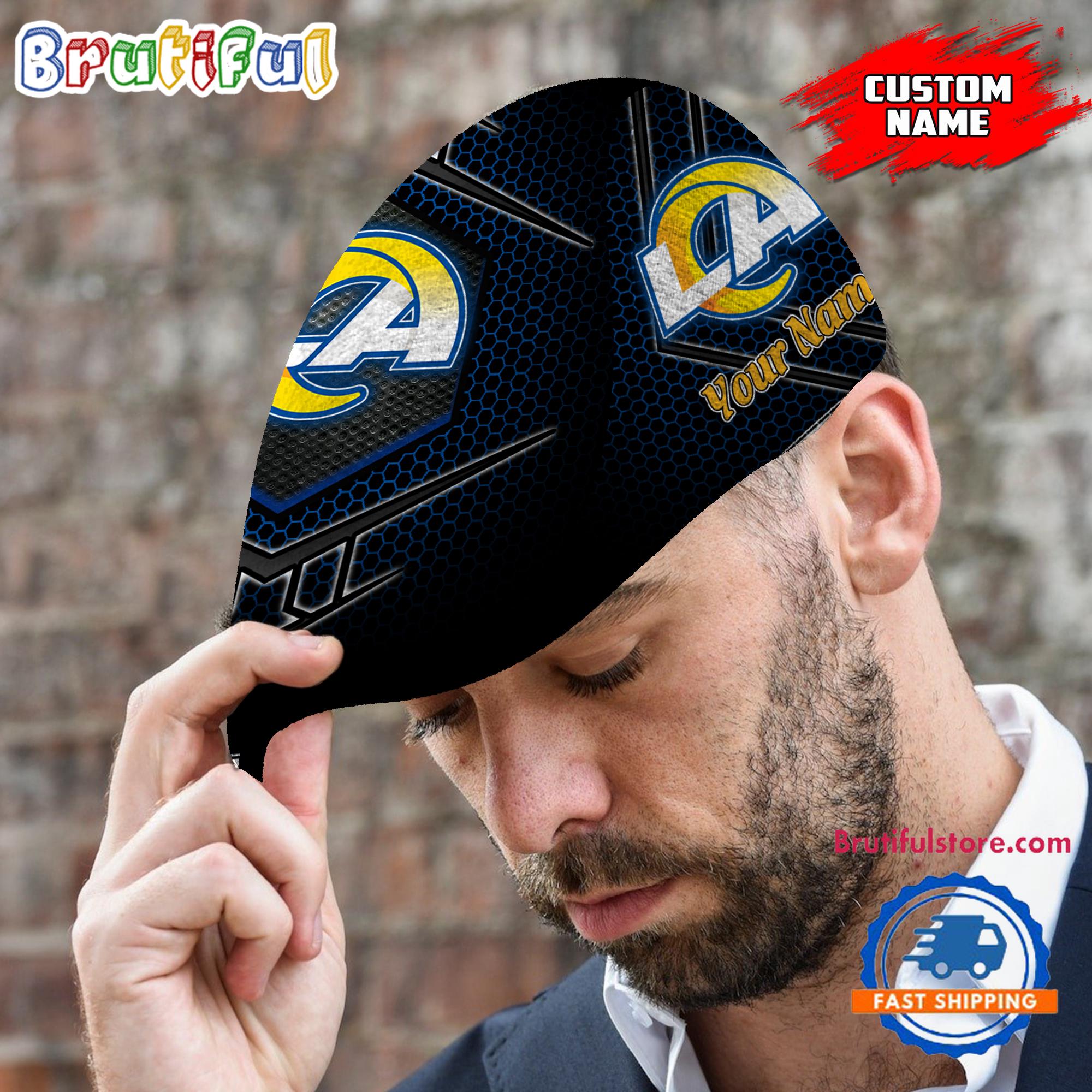 NFL Los Angeles Rams Classic Jeff Cap, Football Team Versatile Jeff Cap