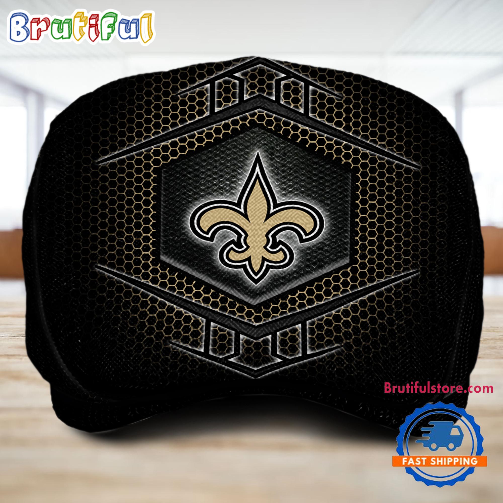 NFL New Orleans Saints Classic Jeff Cap, Football Team Versatile Jeff Cap