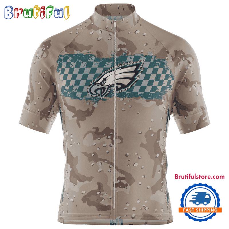 NFL Philadelphia Eagles Special Desert Camo Cycling Jersey