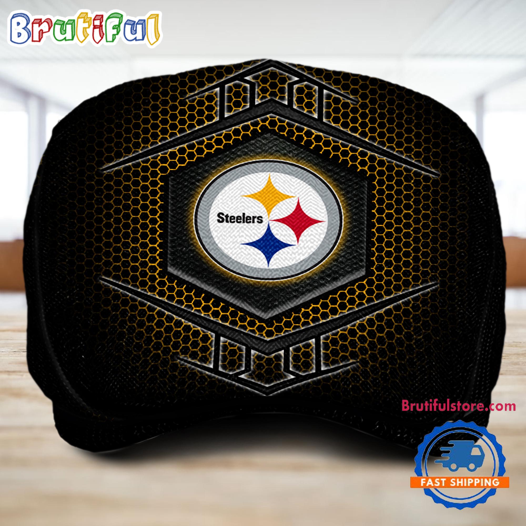 NFL Pittsburgh Steelers Classic Jeff Cap, Football Team Versatile Jeff Cap