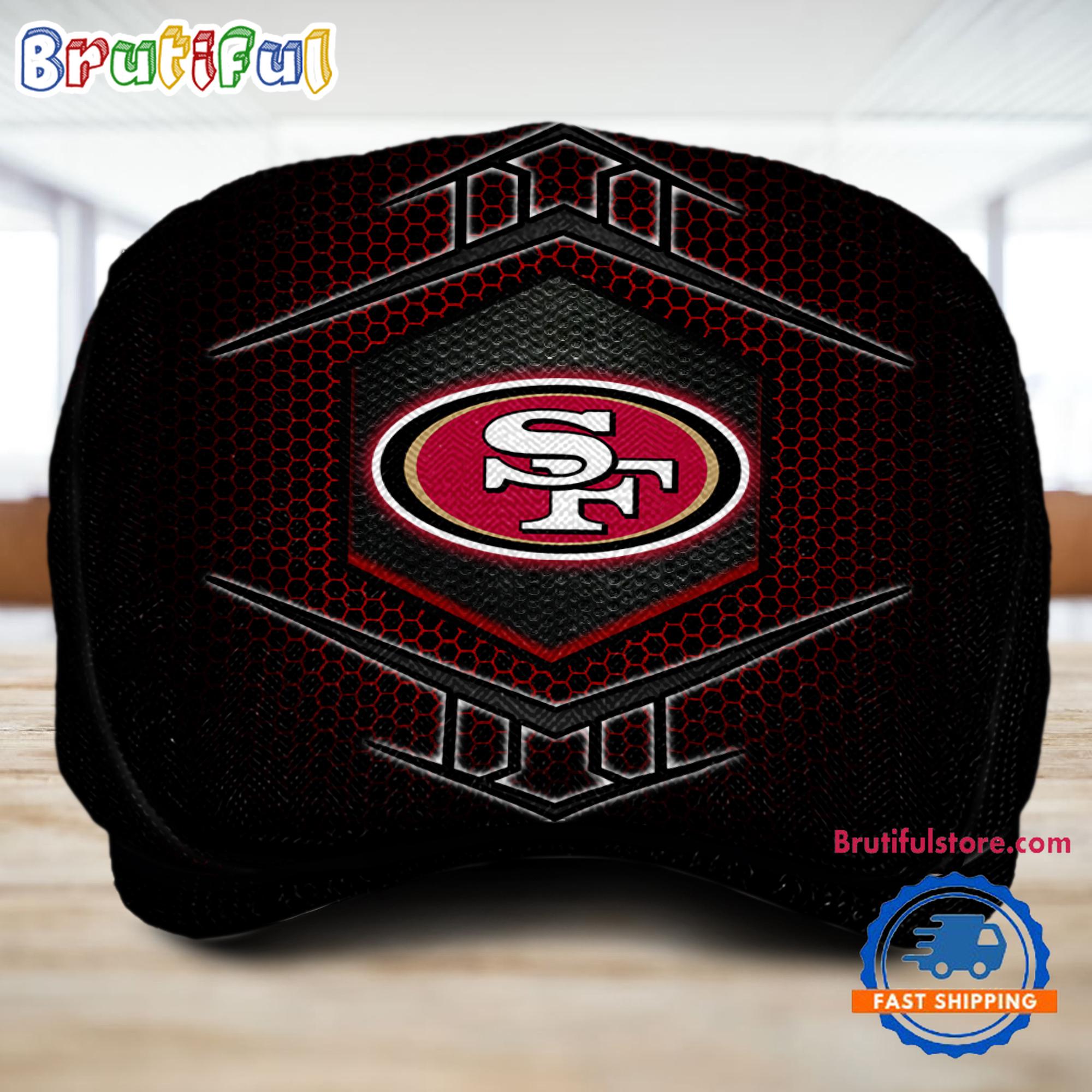 NFL San Francisco 49ers Classic Jeff Cap, Football Team Versatile Jeff Cap