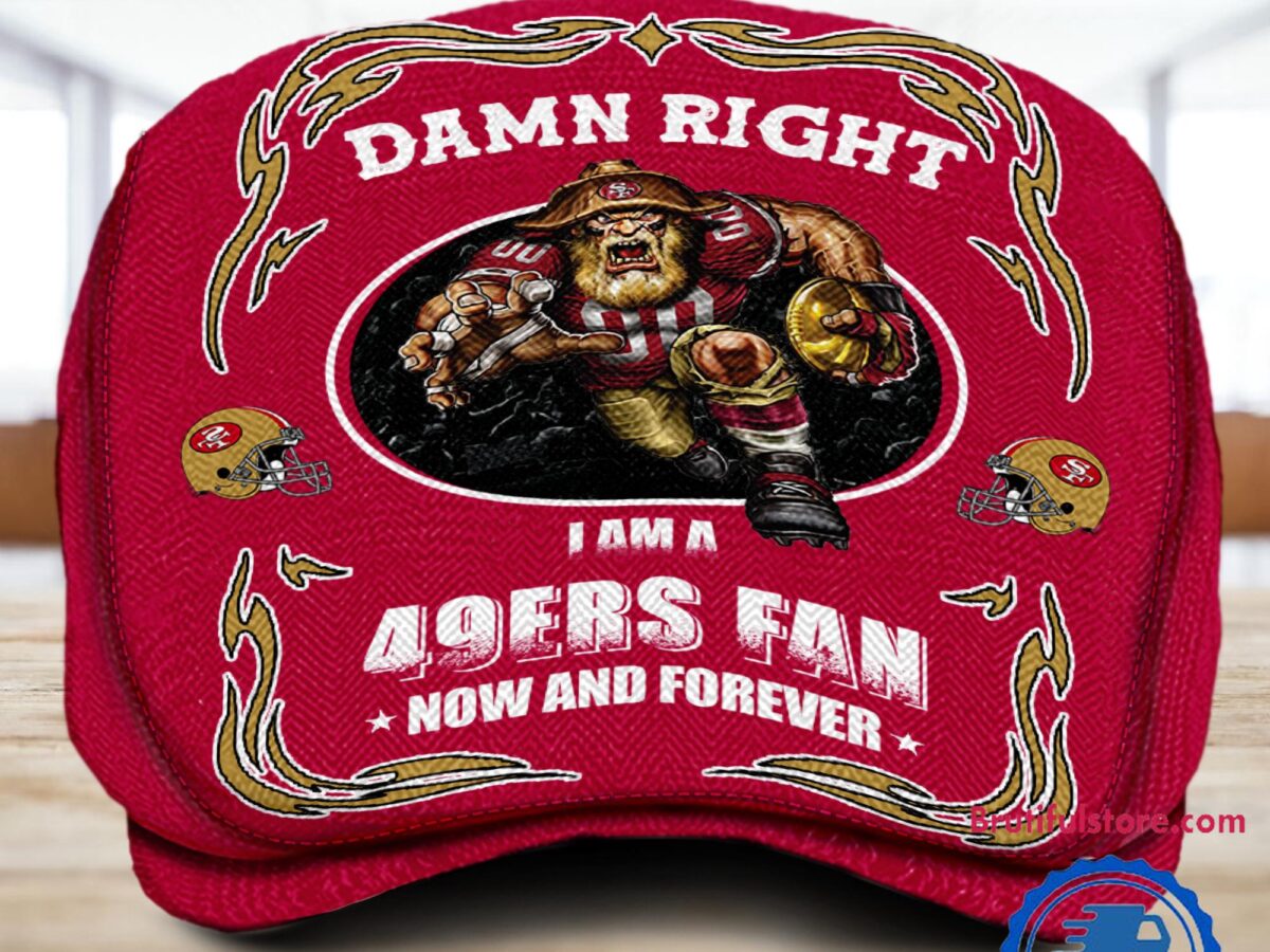 NFL San Francisco 49ers Mascot Football Fans Custom Jeff Cap