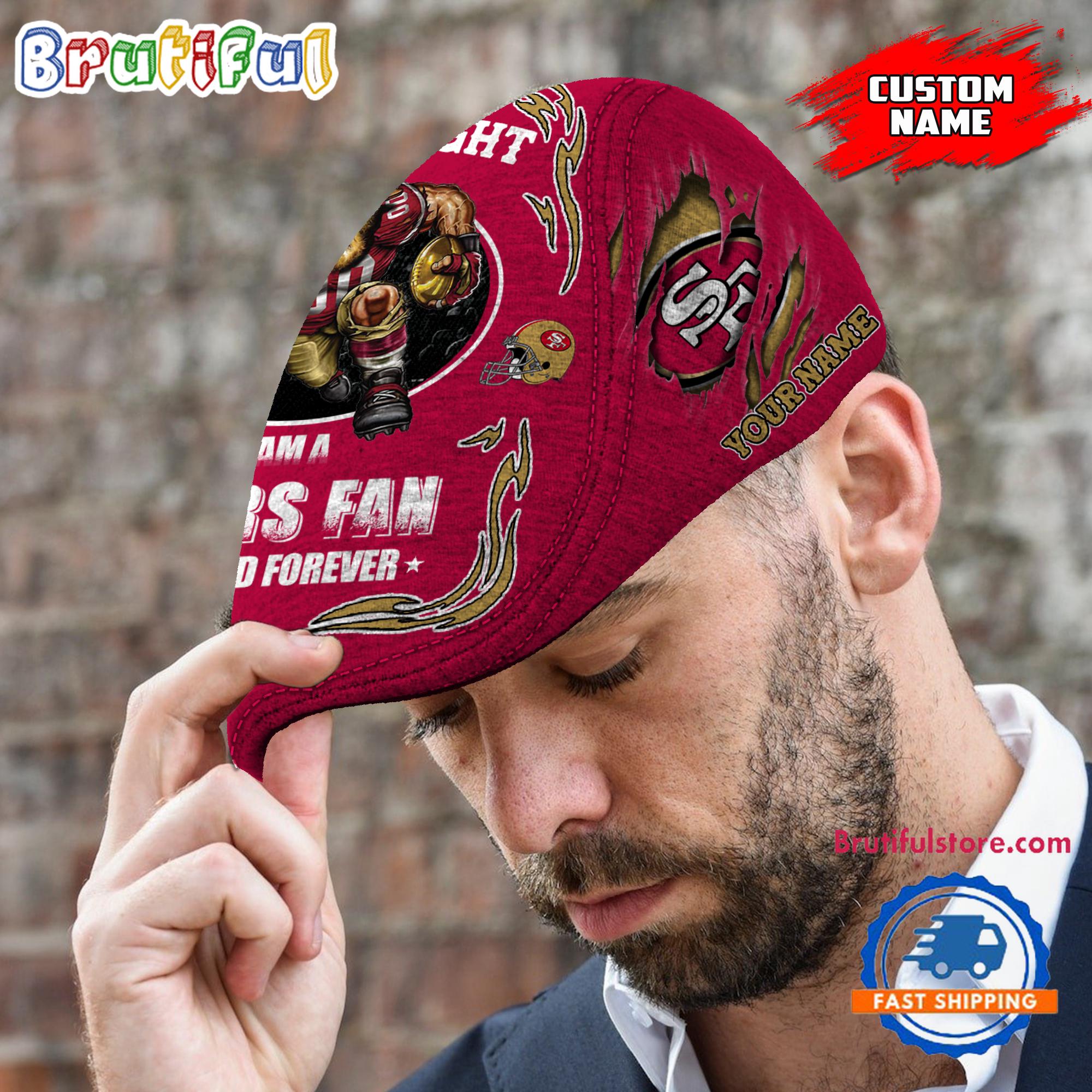 NFL San Francisco 49ers Mascot Football Fans Custom Jeff Cap